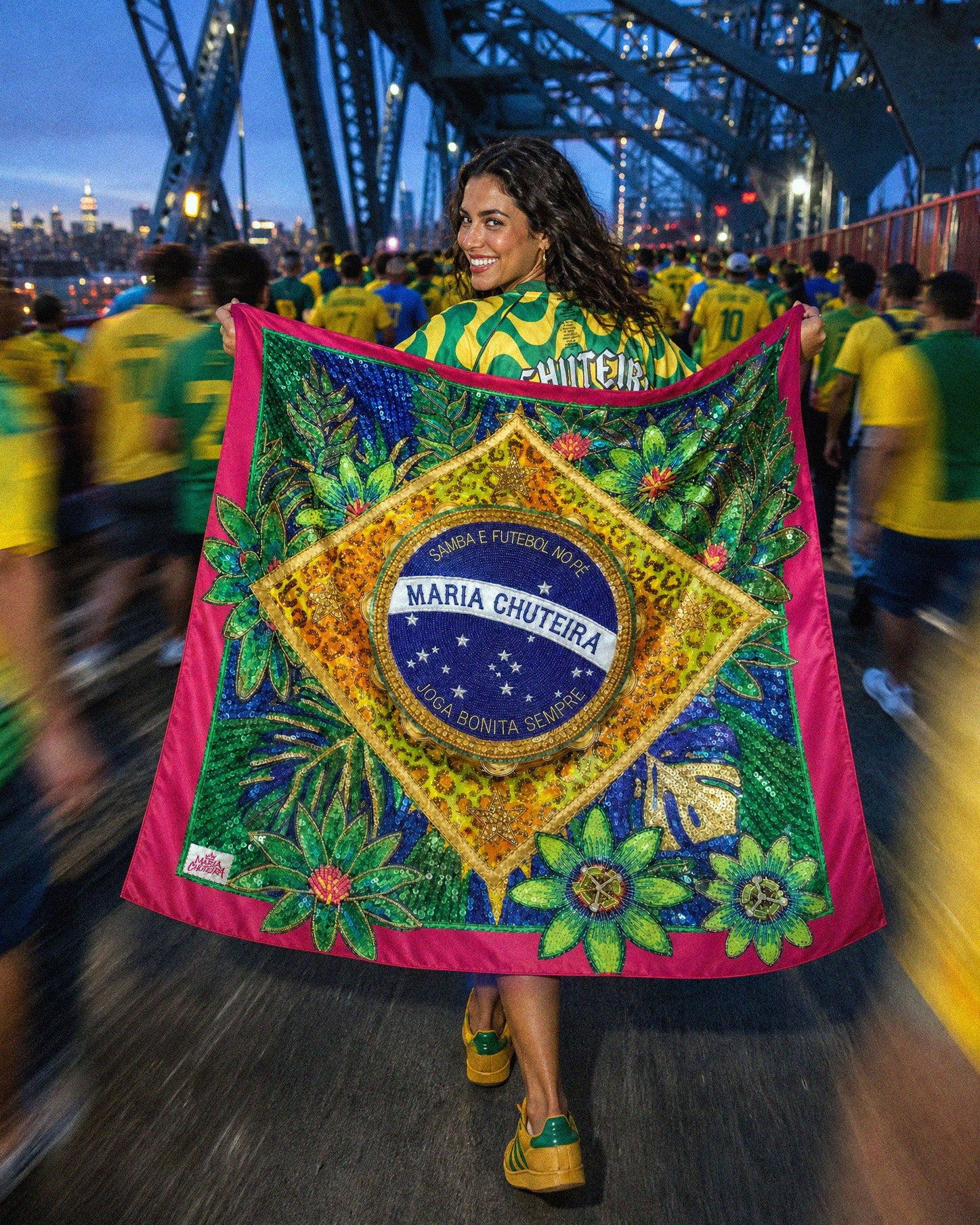 Lenço Bandeira Brasil