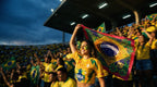 Brazil Flag Scarf