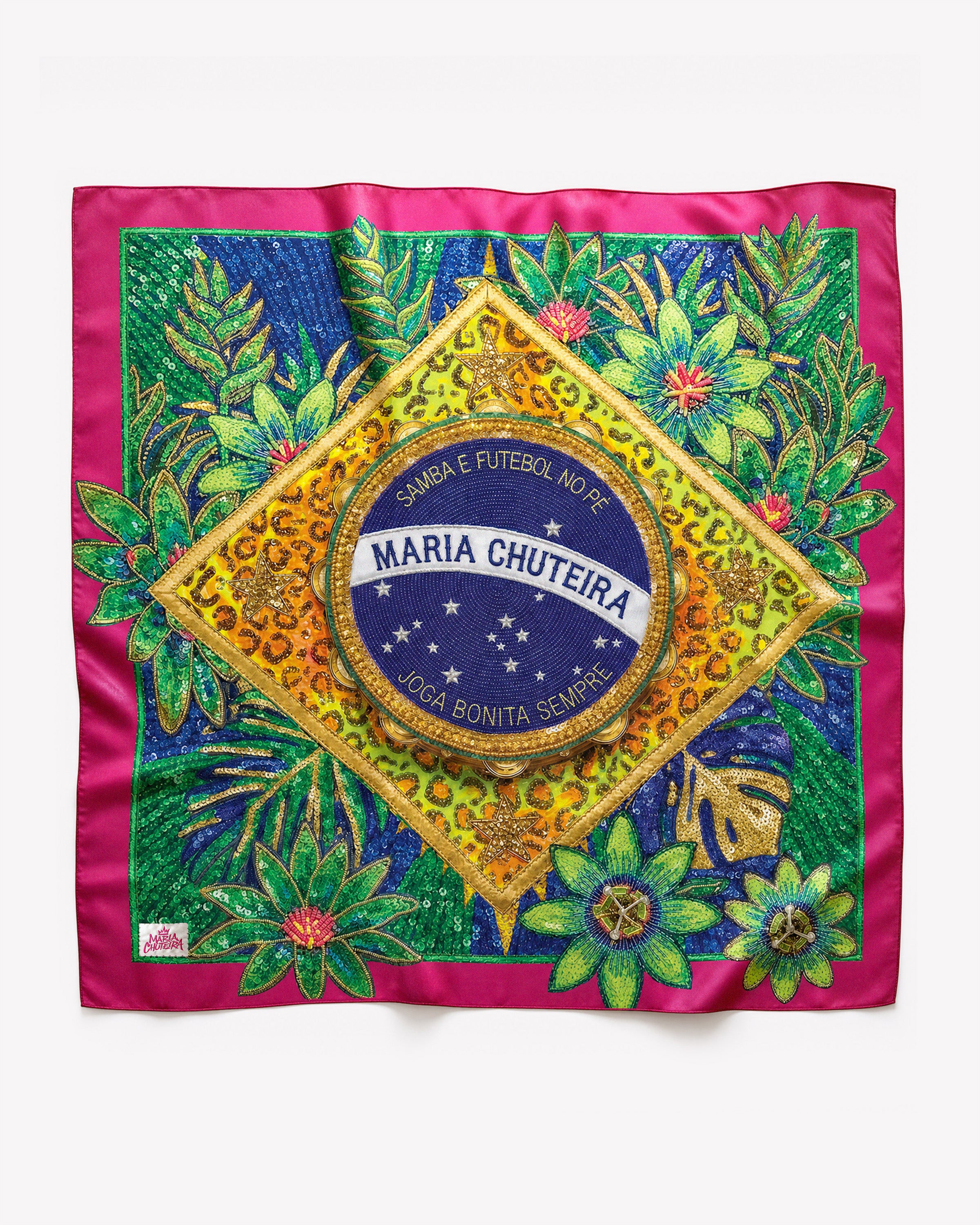 Lenço Bandeira Brasil