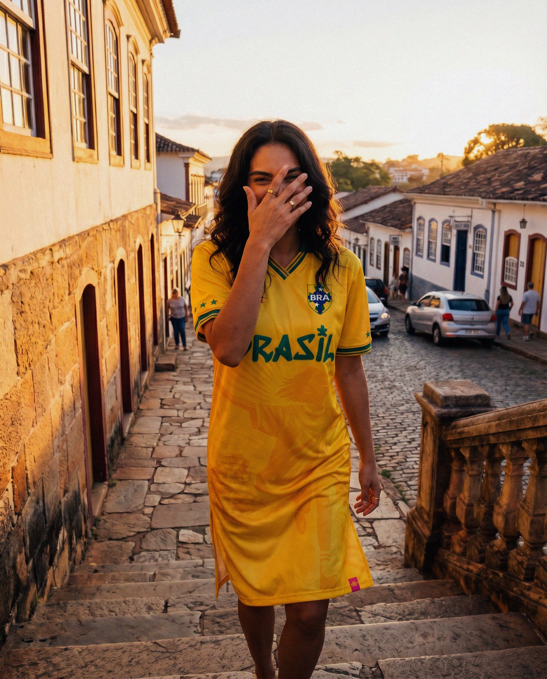 Redentora Brasil Shirt Dress